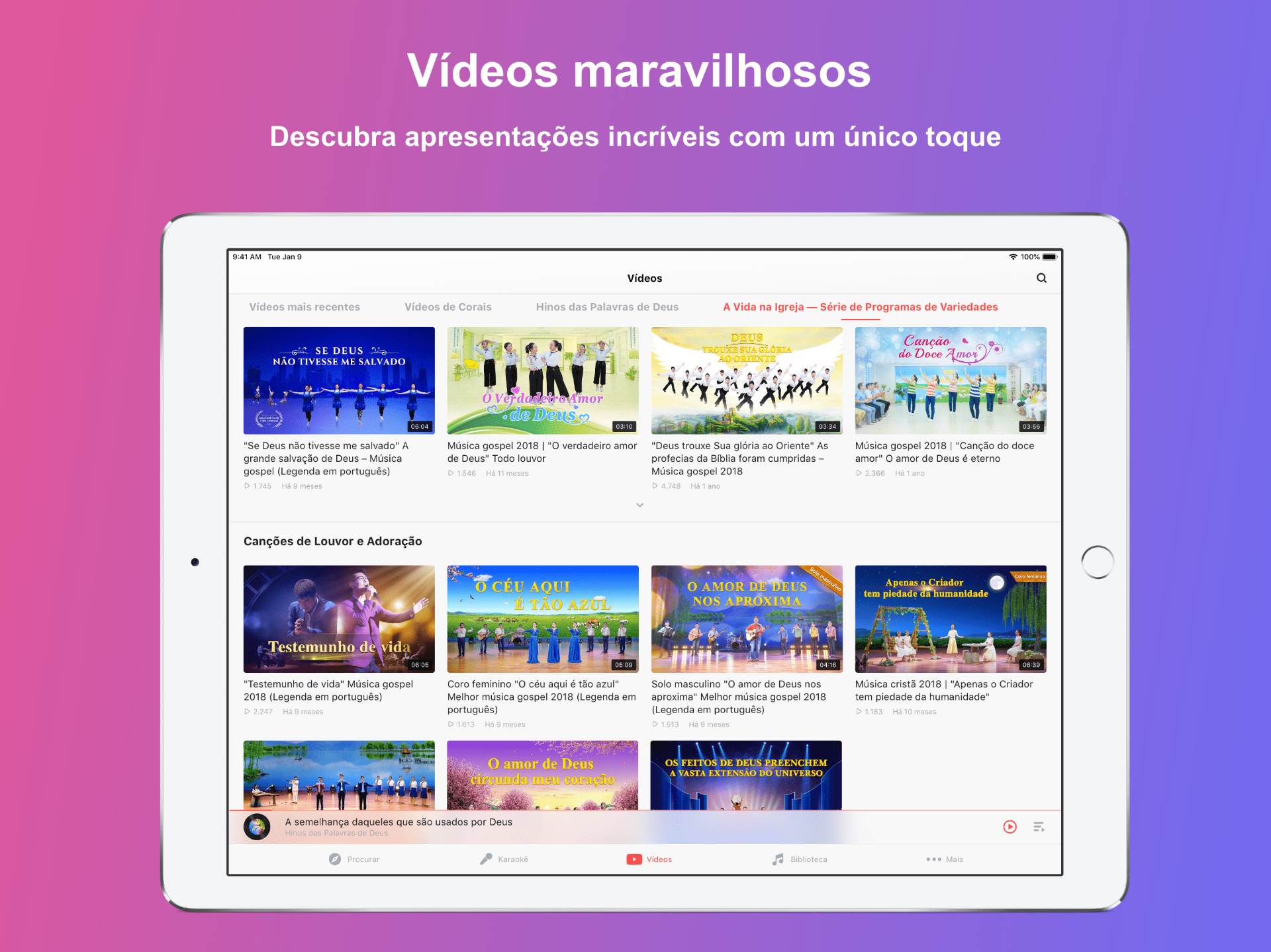Tudo o que você precisa fazer é baixar o aplicativo da Igreja de Deus Todo-Poderoso, e poderá se alimentar do maná escondido nas palavras de Deus Todo-Poderoso e contemplar o reaparecimento do Salvador, além de entender o Próprio Deus prático!